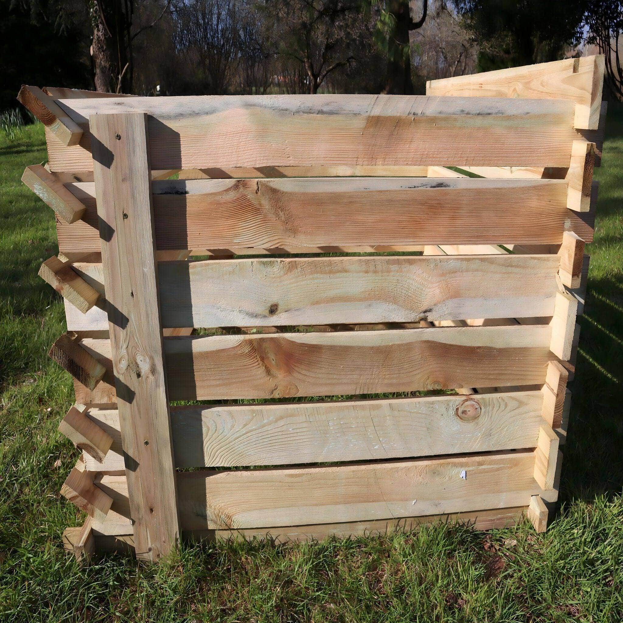 530 Litre Easy Fill Wooden Compost Bin