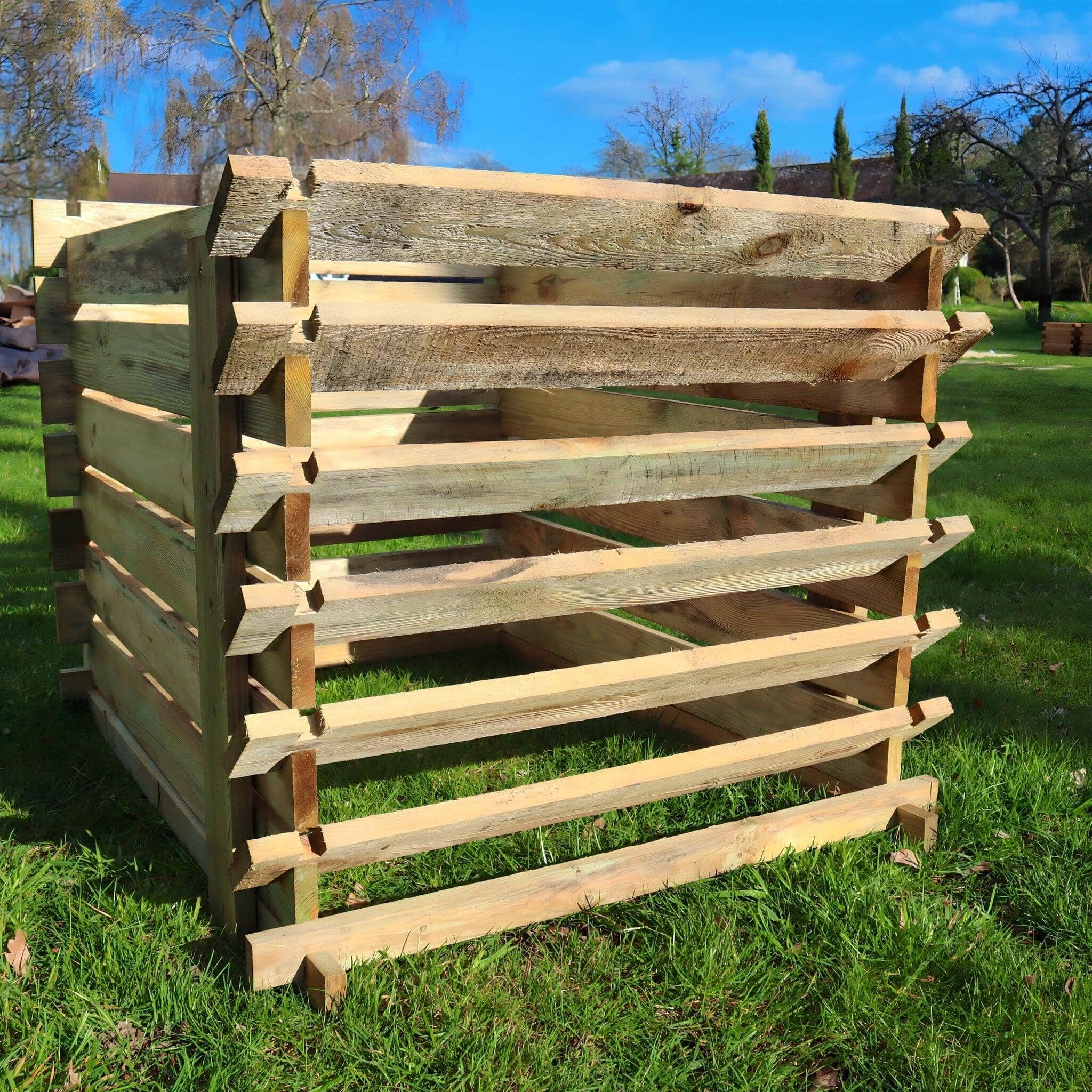 449 Litre Easy Fill Wooden Compost Bin