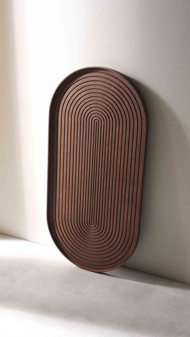 Woodboz Agonic Wood Wall Decor Channel Pattern