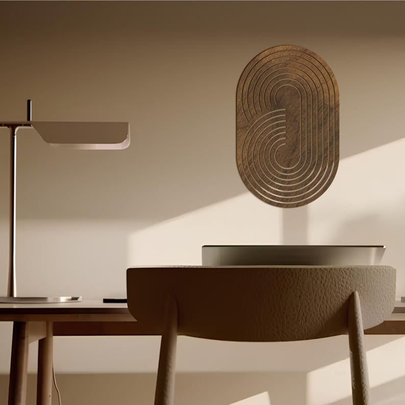 Boho Oval Wall Hanging Multiple Finish Options