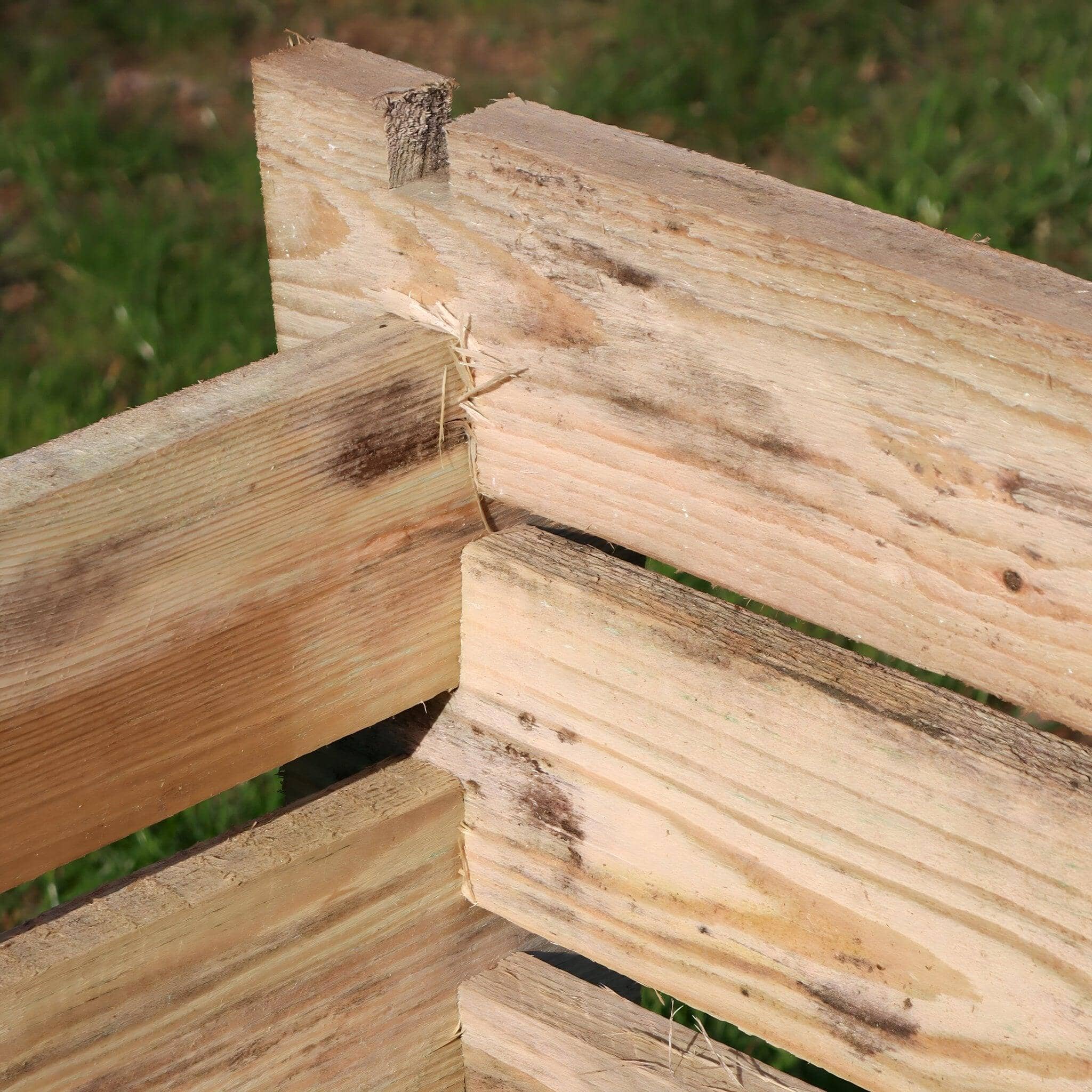 530 Litre Easy Fill Wooden Compost Bin