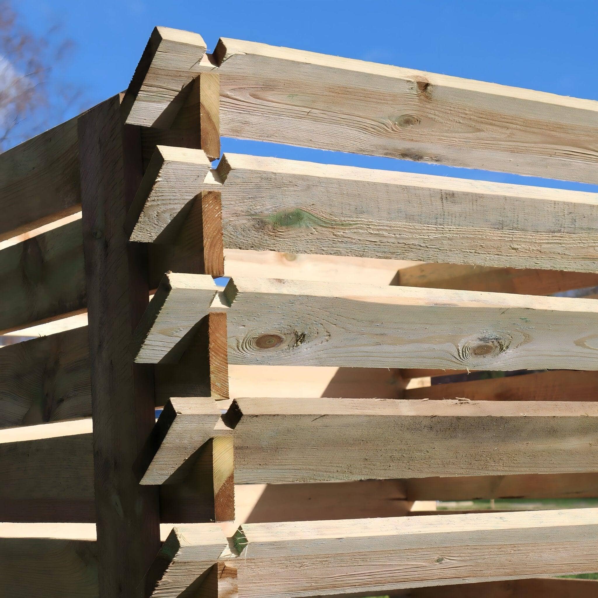 530 Litre Easy Fill Wooden Compost Bin